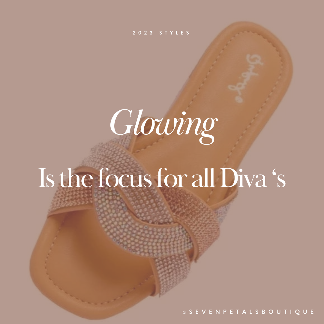 Champagne Rhinestone Sandals