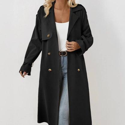 Long Blouson Windbreaker Coat