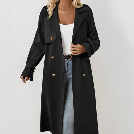 Long Blouson Windbreaker Coat