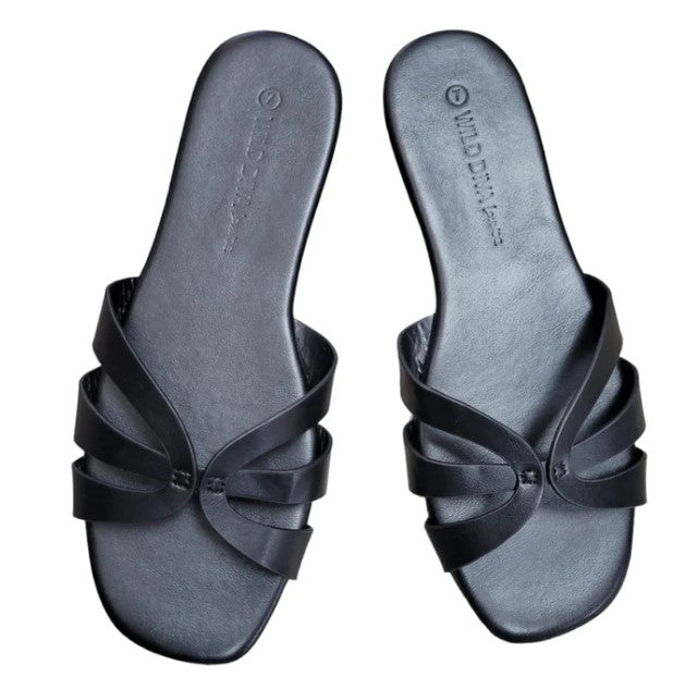 Soho Black Sandals Collection