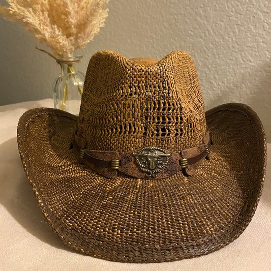 Western Dark Brown Hat