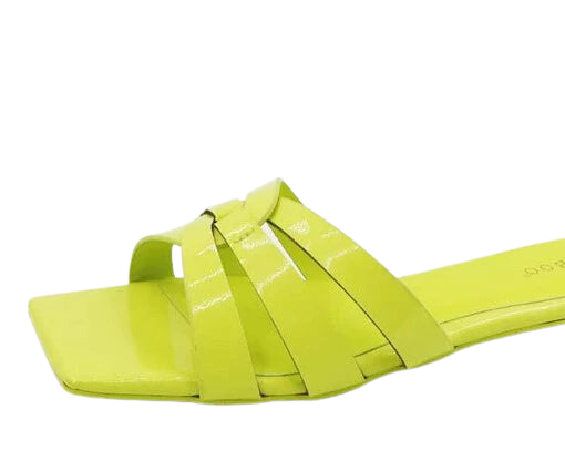 Collection de sandales vertes Soho